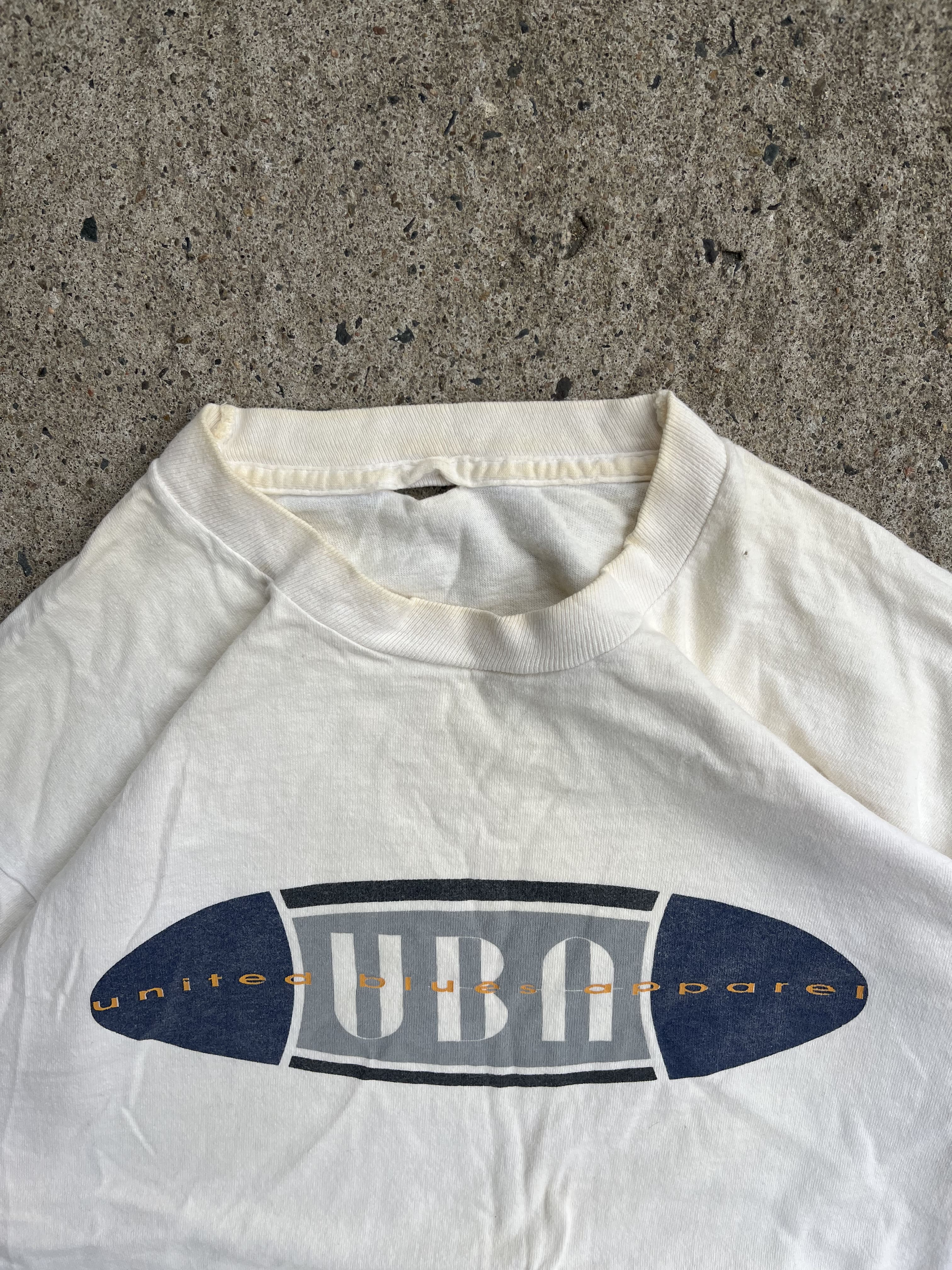 Vintage 90s Single Stitch United Blues Apparel T-Shirt (L)