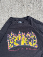 Vintage Y2K Black ECKO UNLTD Flame T-Shirt (XL)
