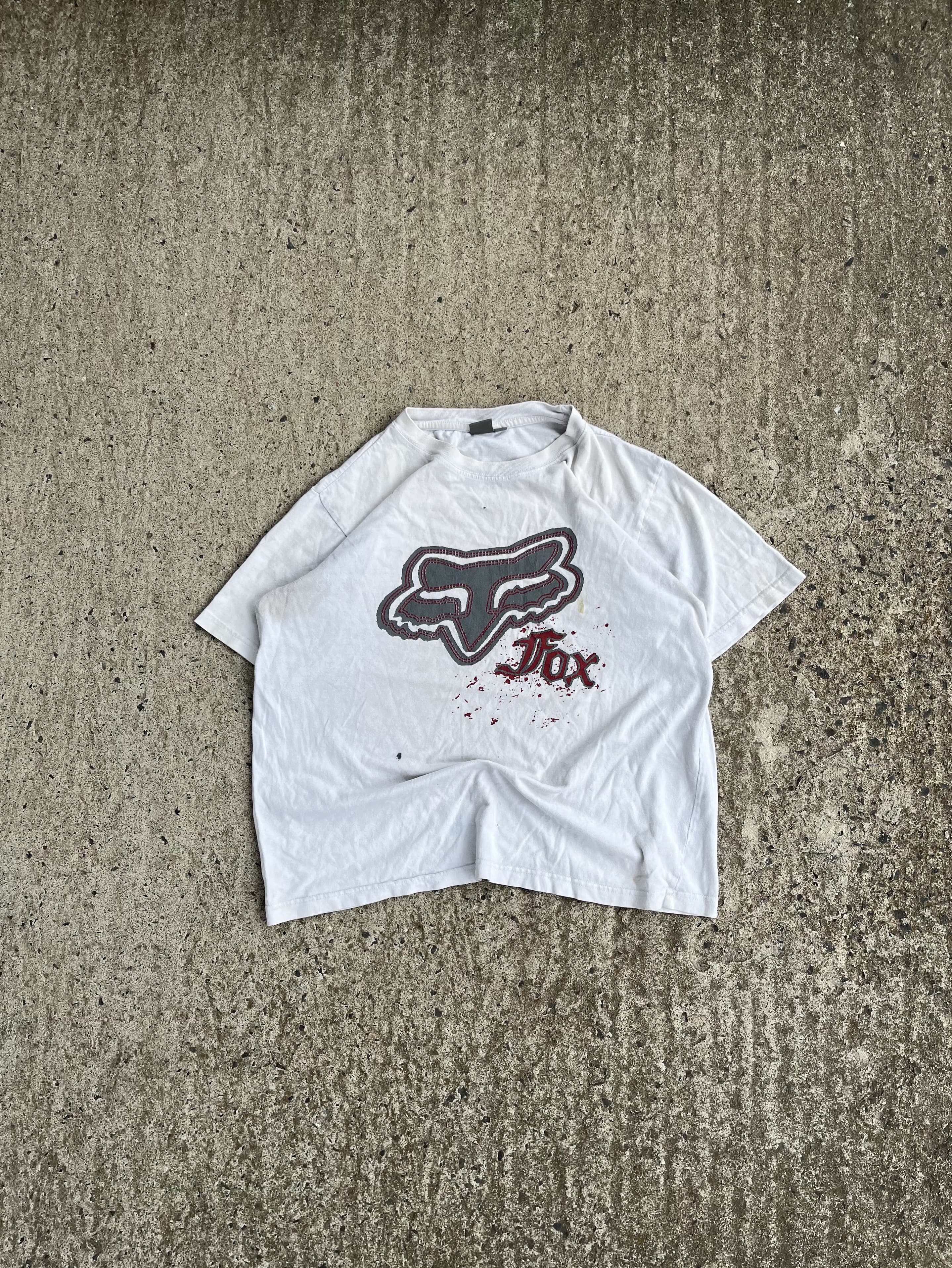 Vintage Y2K Fox Racing T-Shirt (M)
