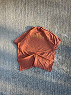 Vintage Y2K Orange Ungava Racing Heavyweight Tee Shirt (XL)