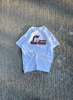 Vintage Y2K White Ottawa University Tee Shirt (M)