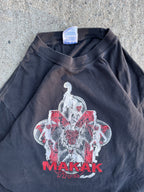 Vintage Y2K Black Makkak Five Graphic T-Shirt (M)