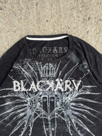 Vintage Y2K Blackary Grunge T-Shirt (L)