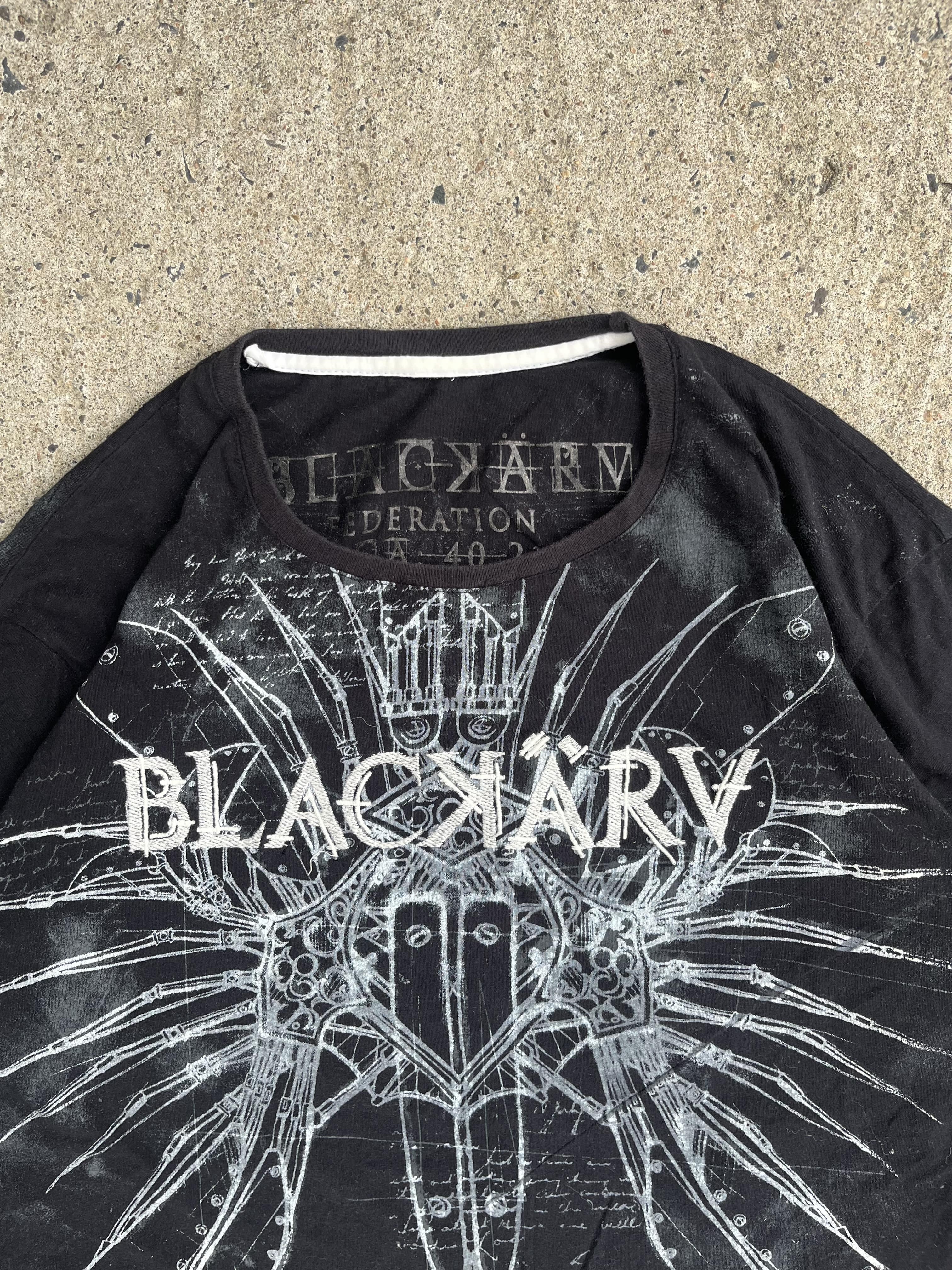 Vintage Y2K Blackary Grunge T-Shirt (L)