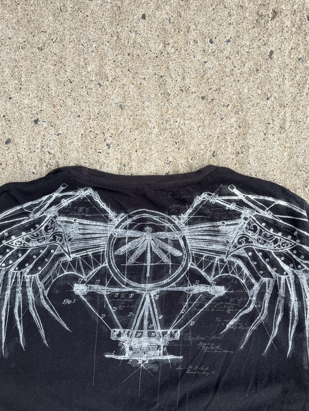 Vintage Y2K Blackary Grunge T-Shirt (L)