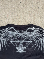 Vintage Y2K Blackary Grunge T-Shirt (L)
