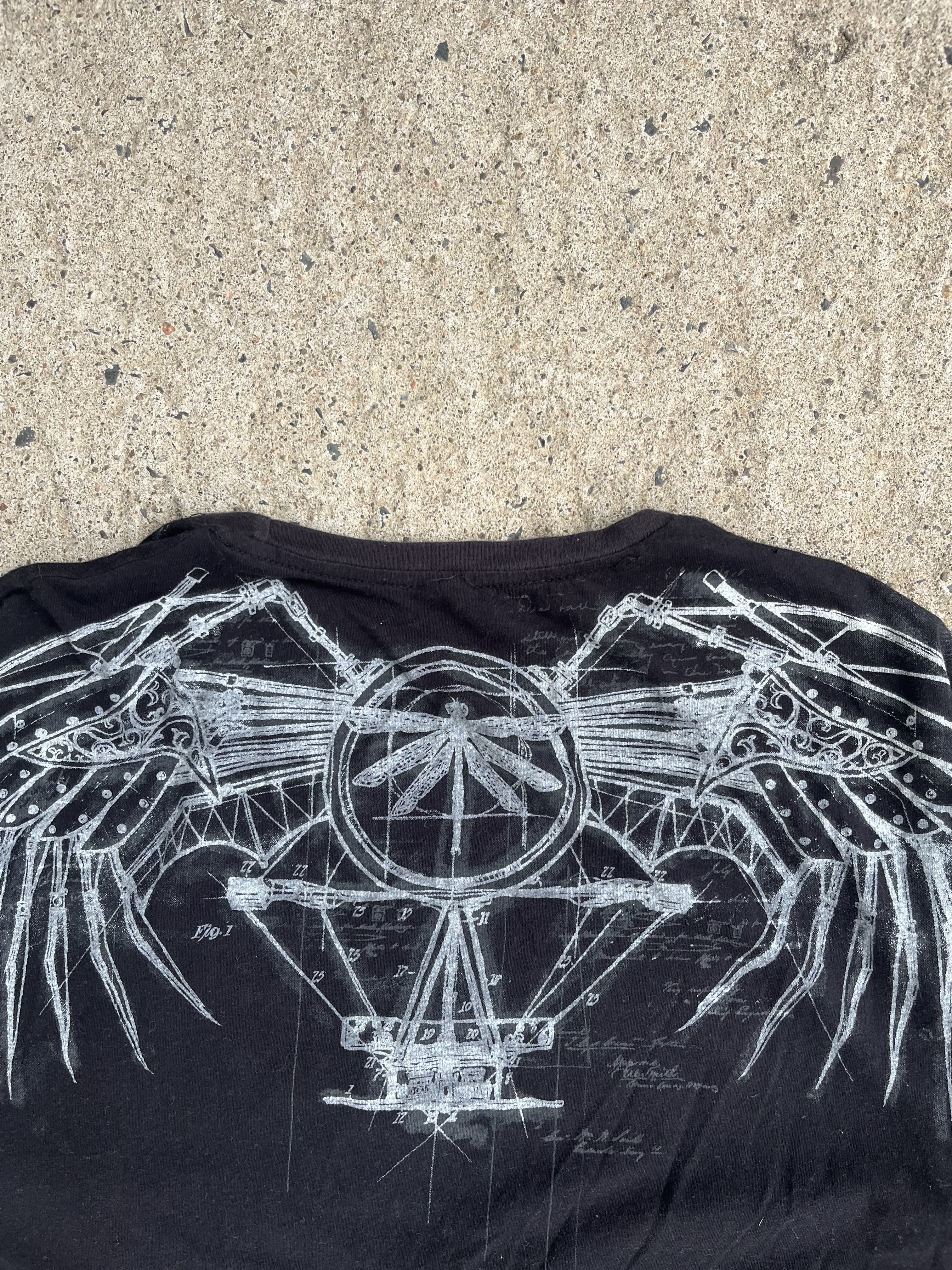 Vintage Y2K Blackary Grunge T-Shirt (L)