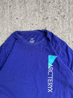 Vintage Y2K Gorpcore Arc'Teryx Purple T-Shirt (M)