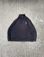 Vintage Y2K Sun Faded Black Disneyland Quarter Zip (XL)