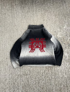 Vintage 90s 4 Tone Aztec Pattern Knit (L)