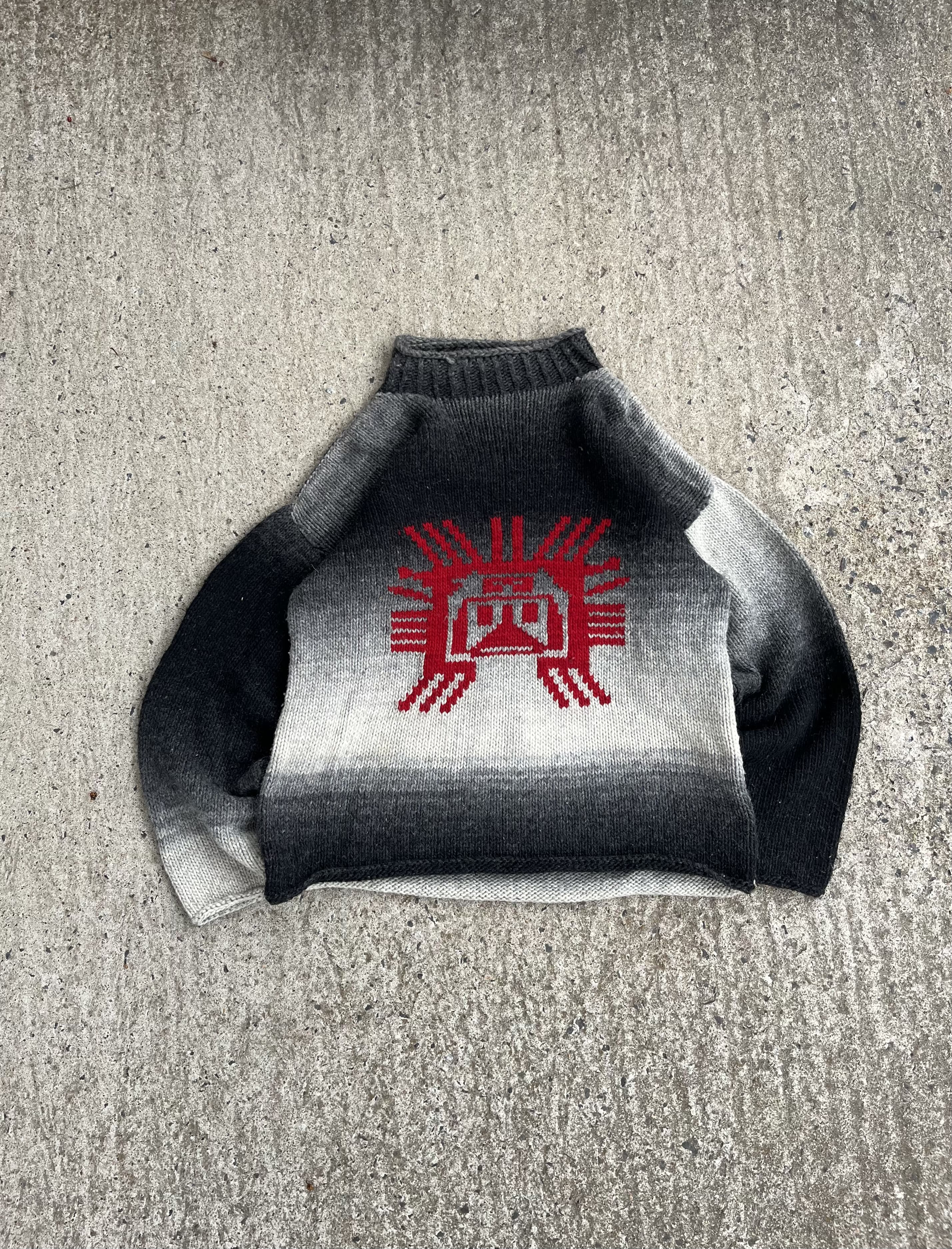 Vintage 90s 4 Tone Aztec Pattern Knit (L)