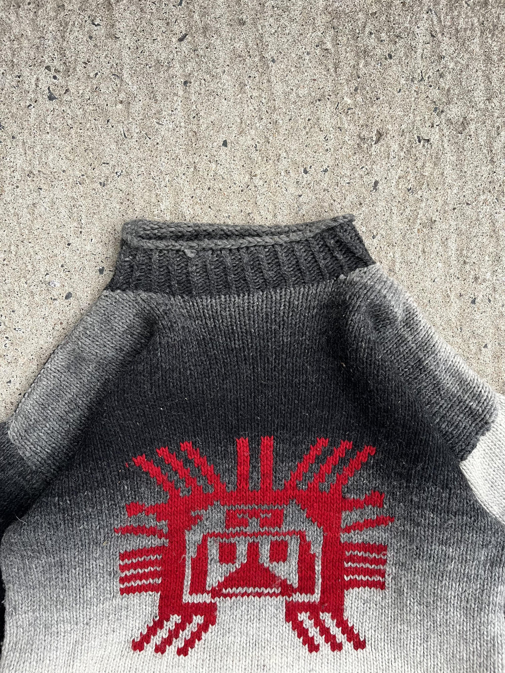 Vintage 90s 4 Tone Aztec Pattern Knit (L)