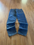 00s Blue Faded Bluenotes Baggy Denim Jeans (W36)