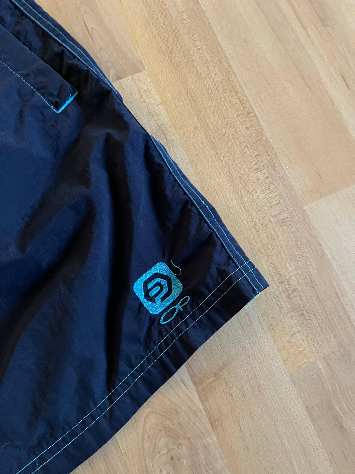 Y2K Surfwear Navy & Blue Ocean Pacific Board Shorts (W34)