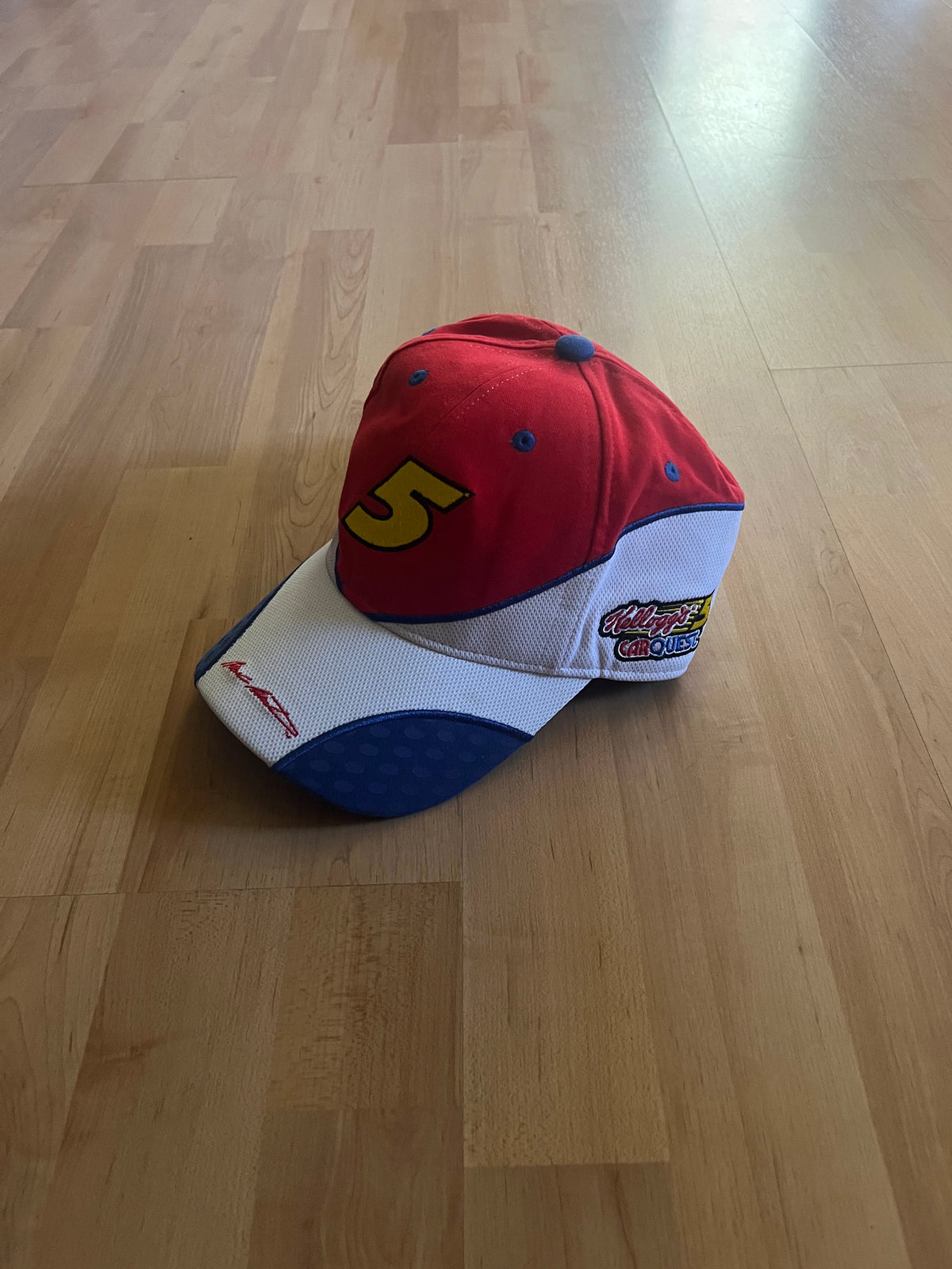 Y2K Kellogg's Racing #5 NASCAR Embroidered Hat (OS)