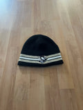00s Pittsburgh Penguins 3 Tone Striped NHL Winter Beanie