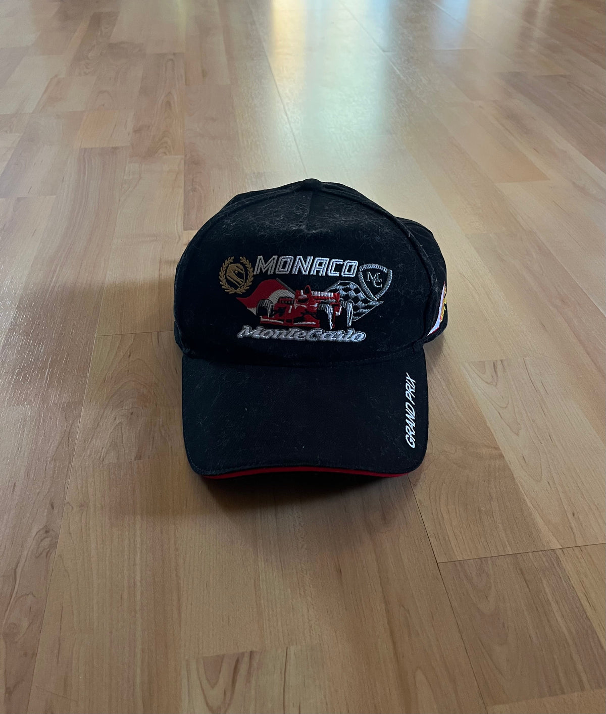 Y2K Monaco Grand Prix F1 Racing Embroidered Hat (OS)