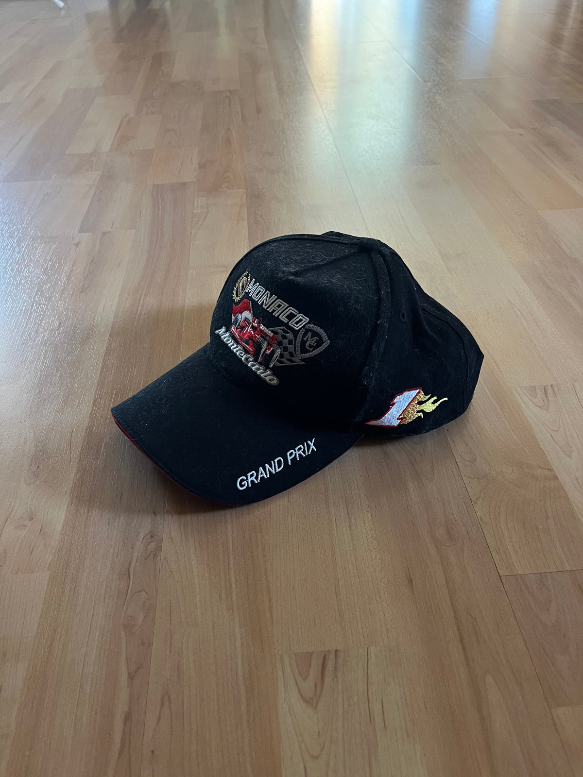 Y2K Monaco Grand Prix F1 Racing Embroidered Hat (OS)