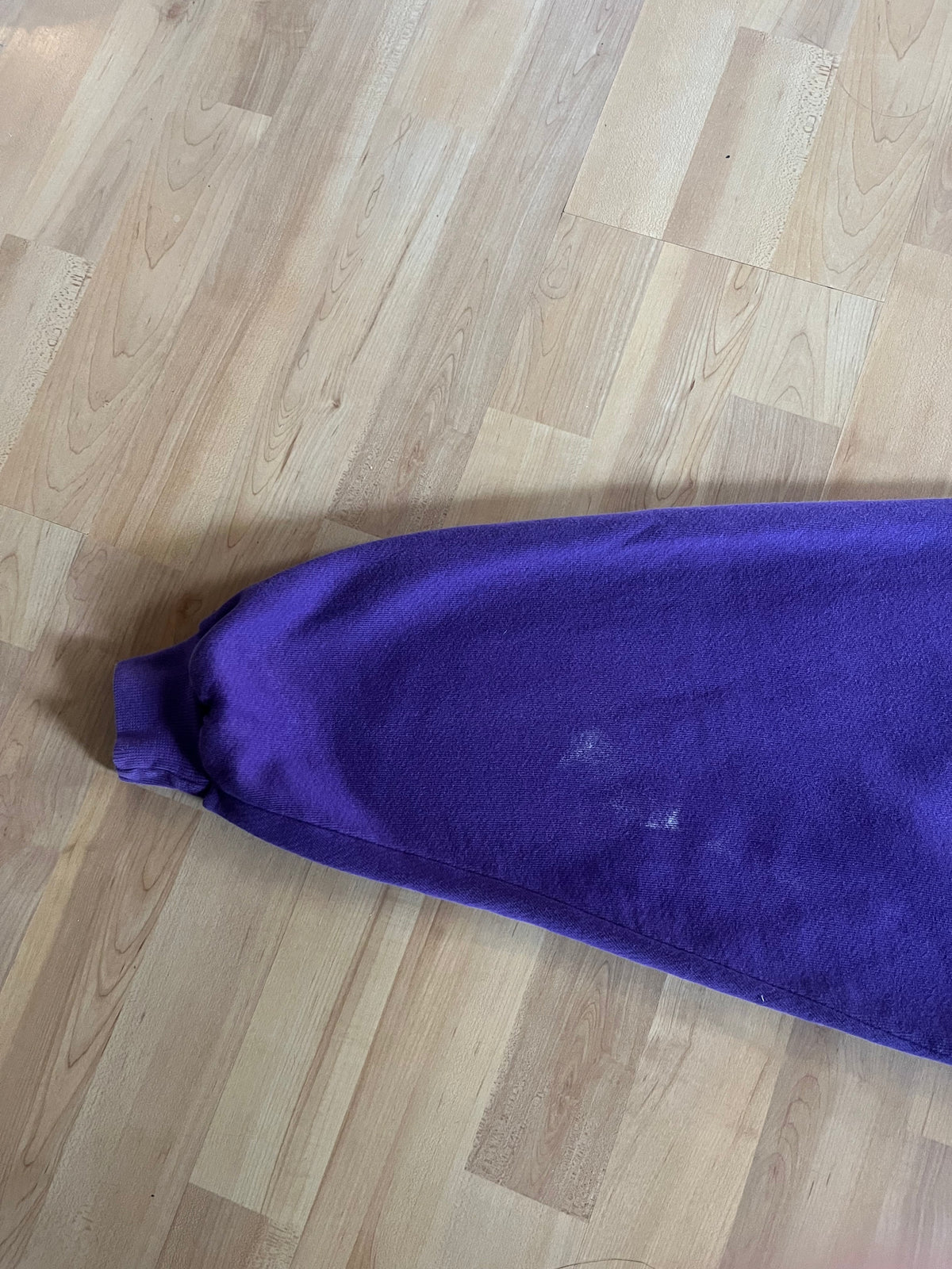 90s Purple Russell Athletic Clarke College Shield Crest Crewneck (XL)