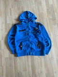 Y2K Blue Rocawear Grunge Roc 99 Heayweight Hoodie (S)