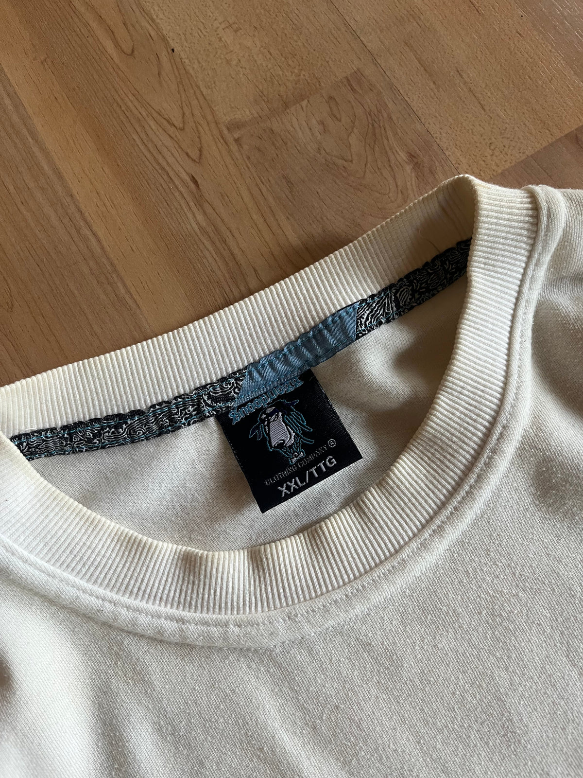 Y2K Cream Snoop Dogg Clothing Company Monogram Embroidered Crewneck (XL)