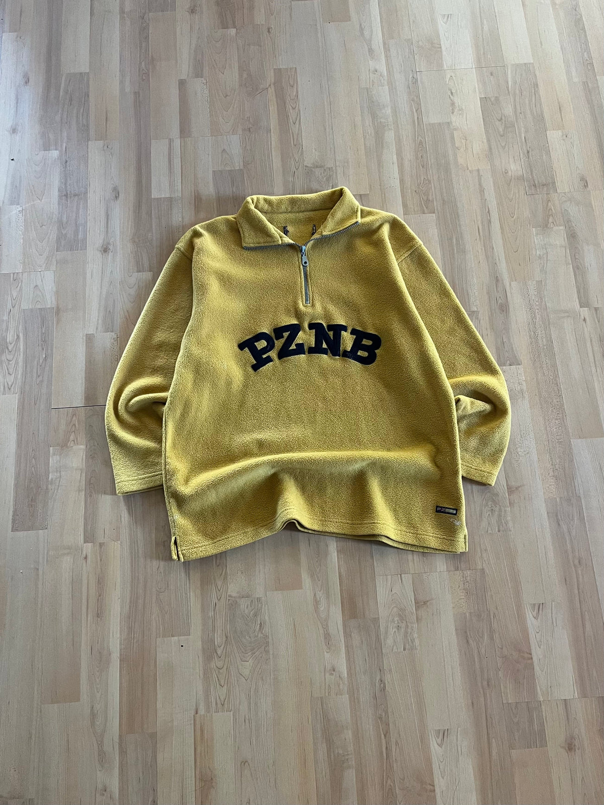 00s Yellow Point Zero PZNB Heavyweight Quarter Zip Fleece (L)