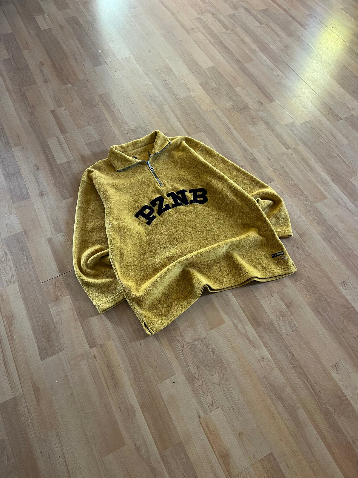 00s Yellow Point Zero PZNB Heavyweight Quarter Zip Fleece (L)