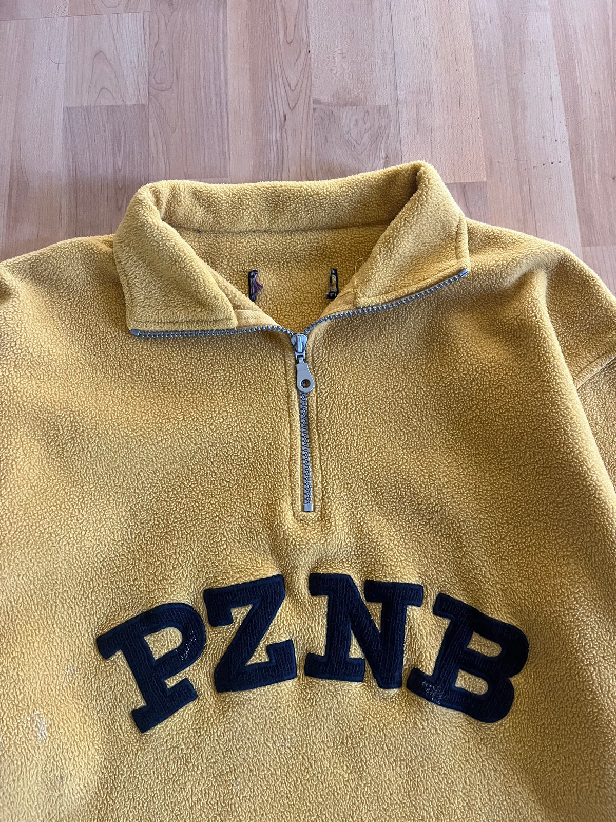 00s Yellow Point Zero PZNB Heavyweight Quarter Zip Fleece (L)