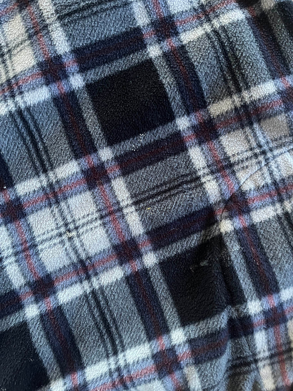 00s Arnold Palmer Plaid Boxy Fleece Pullover Sweater (XL)