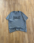 00s Grey Everlast Boxing Heavyweight Graphic Tee (XL)