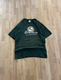00s Forest Green Faded South Beach Florida Marlin Wildlife Preserve Graphic T-Shirt (L)