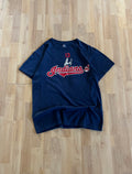 00s Navy Cleveland Indians T-Shirt: Asdrubal Cabrera #13 Graphic T-Shirt (M)