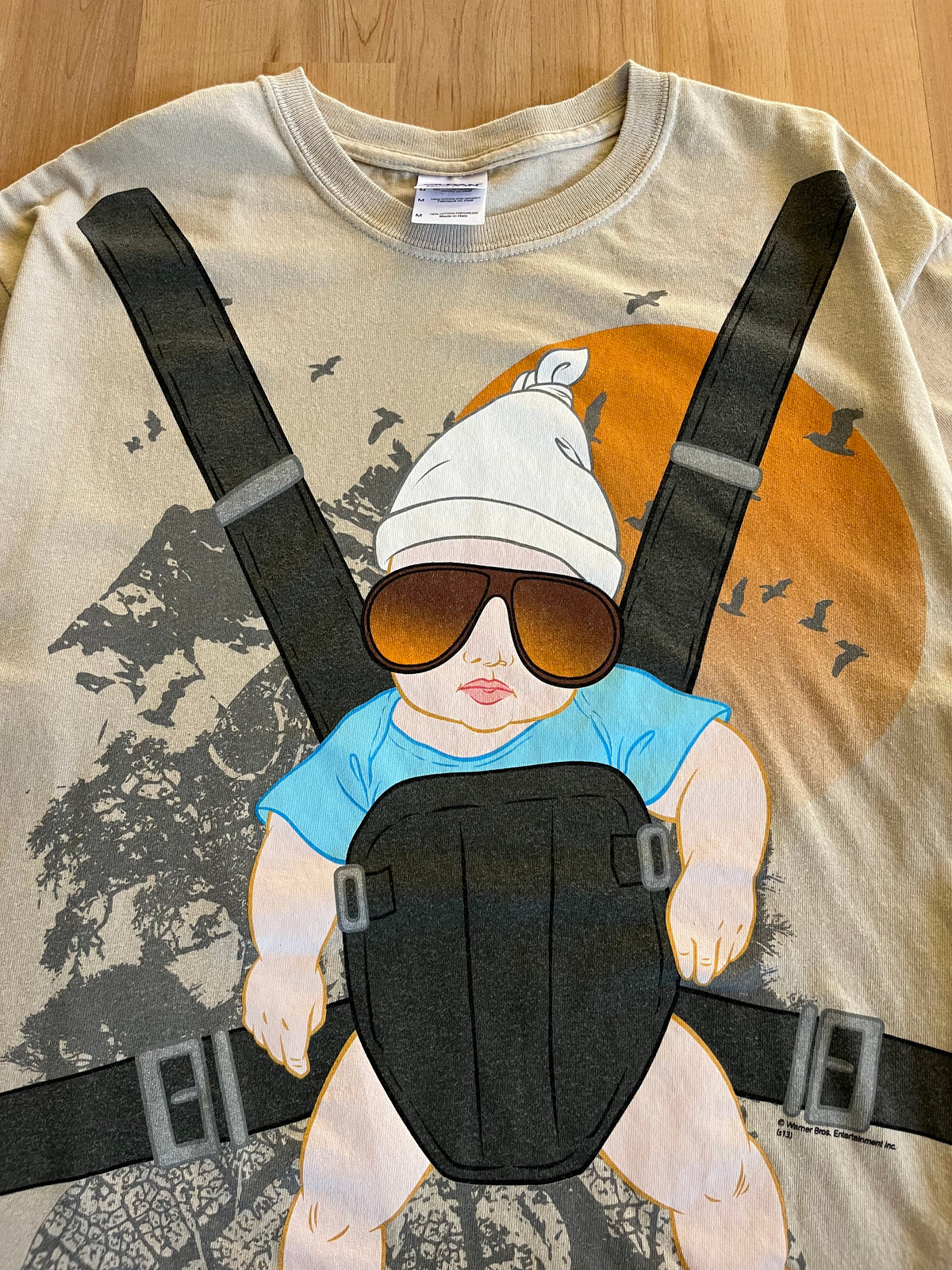 2013 Cream The Hangover Baby Sand Graphic T-Shirt (M)