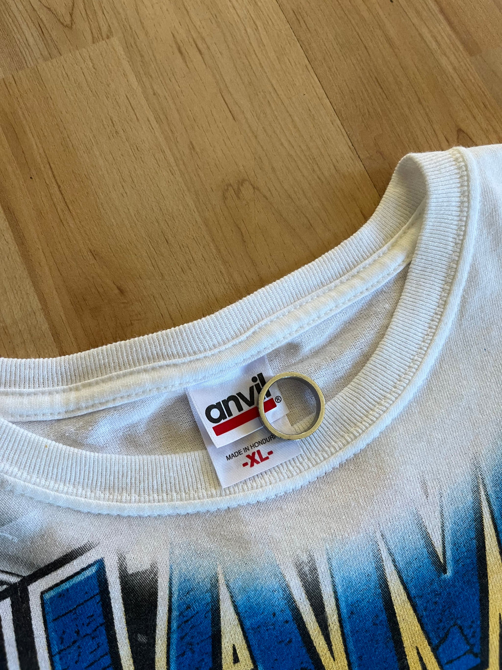 00s White New Hampshire Motor Speedway Lenox Tools 301 NASCAR T-Shirt (XL)