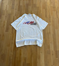 00s White Chase Authentics Joe Gibbs Racing NASCAR Graphic T-Shirt (L)
