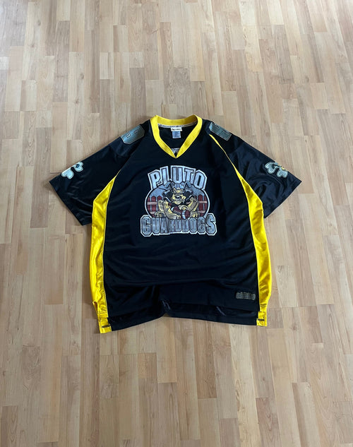 00s Black Disney Pluto Guarddogs Jersey