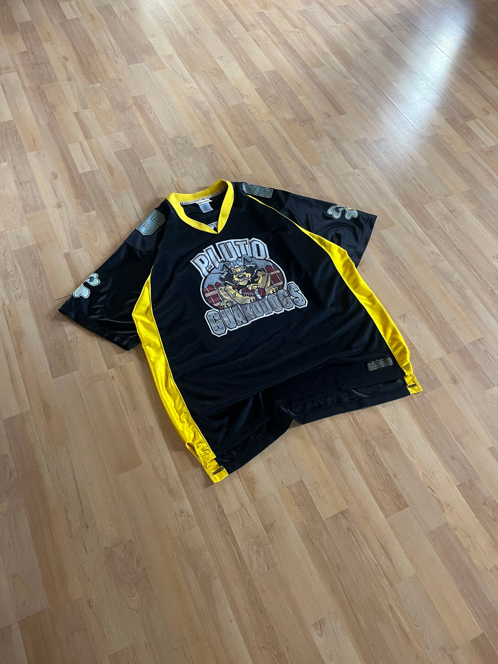00s Black Disney Pluto Guarddogs Jersey