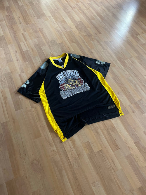 00s Black Disney Pluto Guarddogs Jersey
