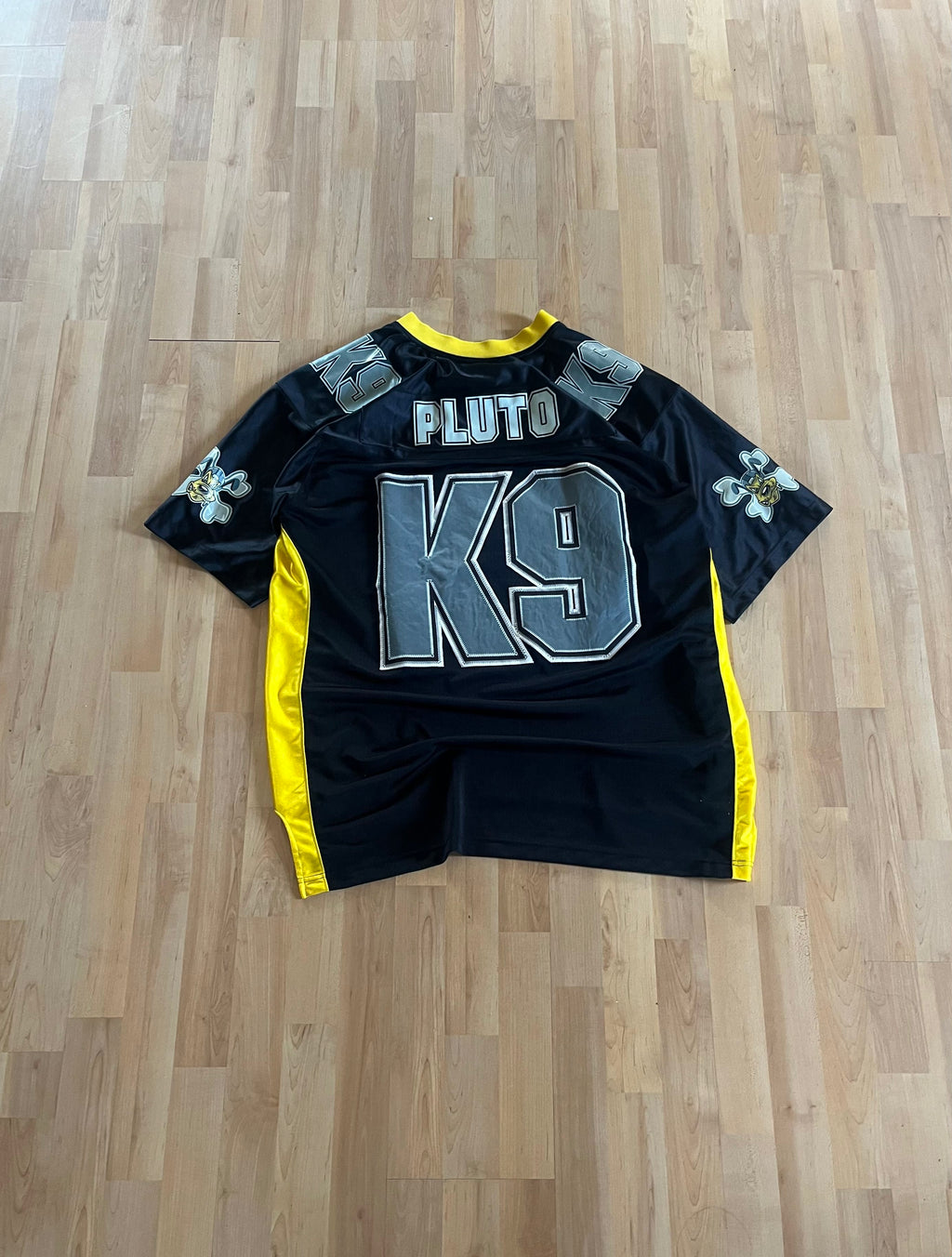 00s Black Disney Pluto Guarddogs Jersey