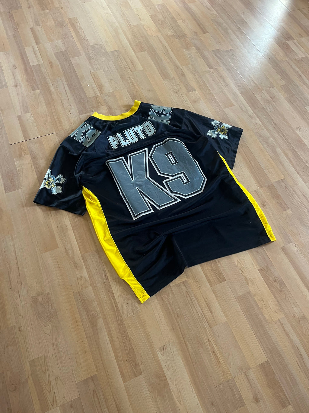 00s Black Disney Pluto Guarddogs Jersey