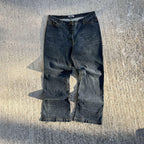 Vintage Y2K Grunge Flared Mecca Womens Baggy Jeans (W38)