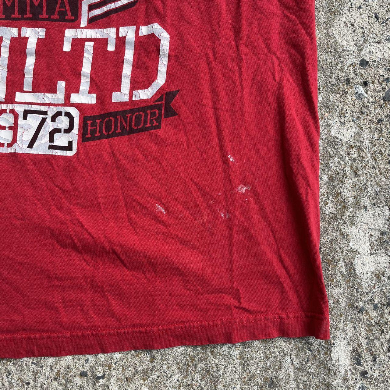 Vintage Y2K Red ECKO UNLTD MMA Tee Shirt (L)