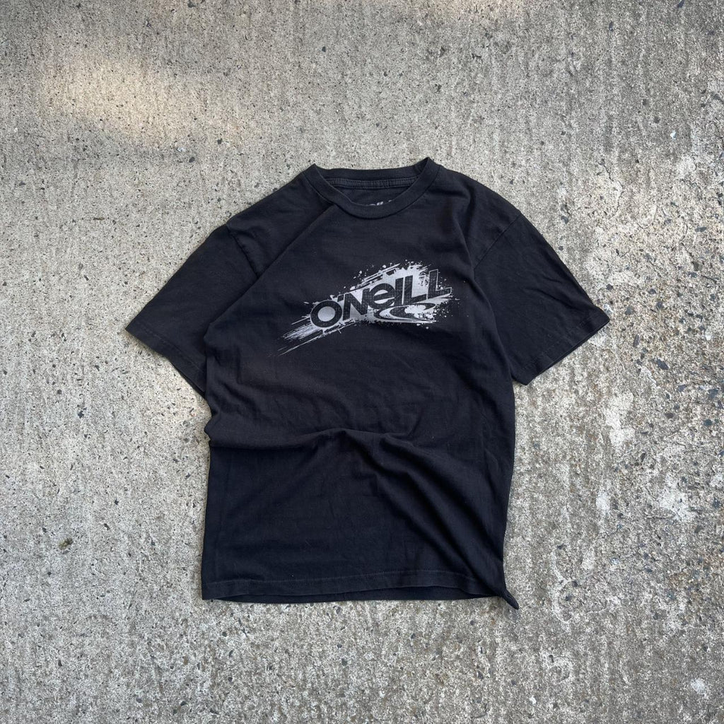 Vintage Y2K Black O'Neill Surfwear T-Shirt (S)