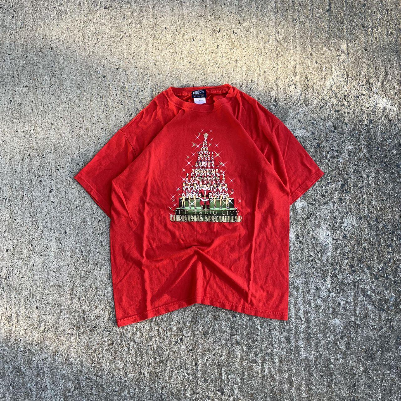 Vintage 90s Radio City Music Hall Christmas Tee Shirt (L)