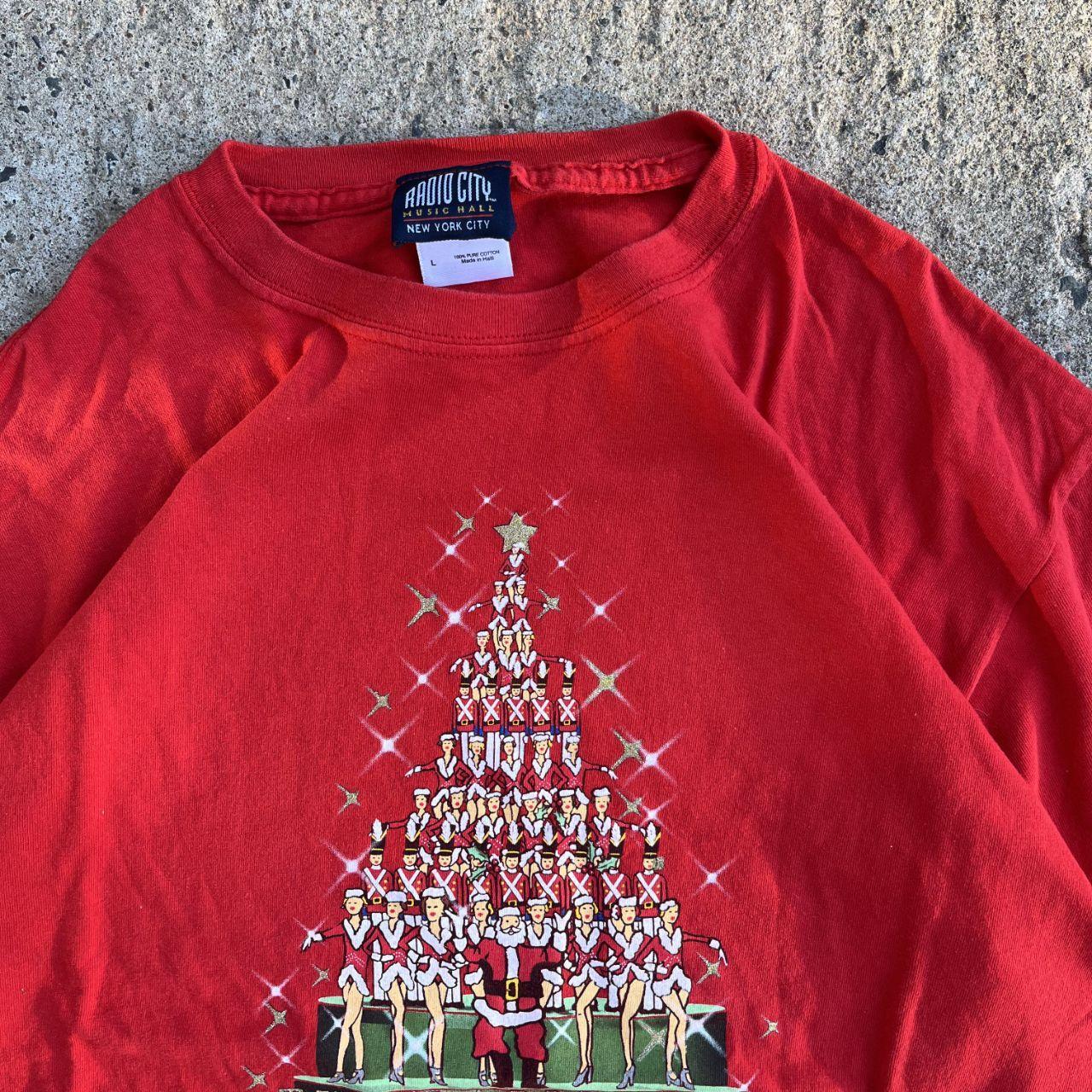 Vintage 90s Radio City Music Hall Christmas Tee Shirt (L)